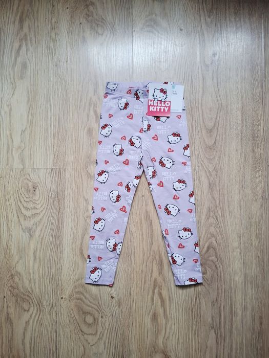 Nowe legginsy Hello Kitty rozmiar 104