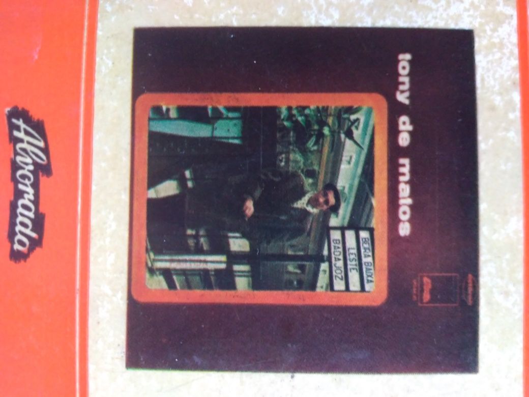 8 track tape cassette cartridge Tony de Matos