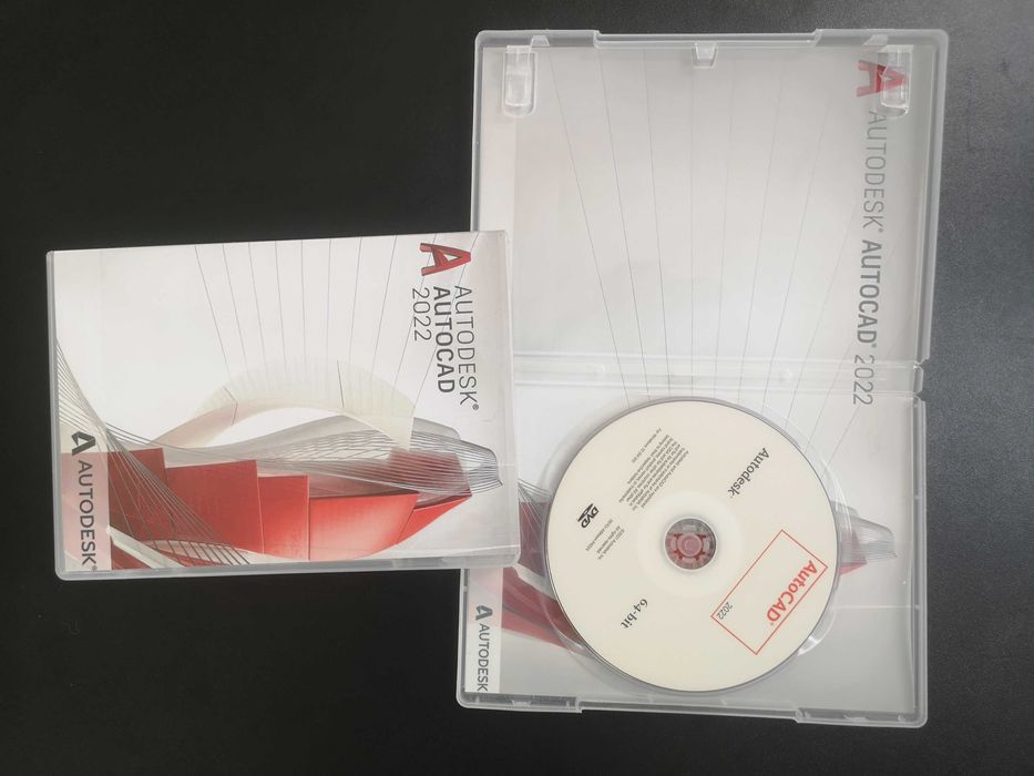 AutoCAD 2022 DVD Pełna wersja + Licencja dożywotnia komercyjna