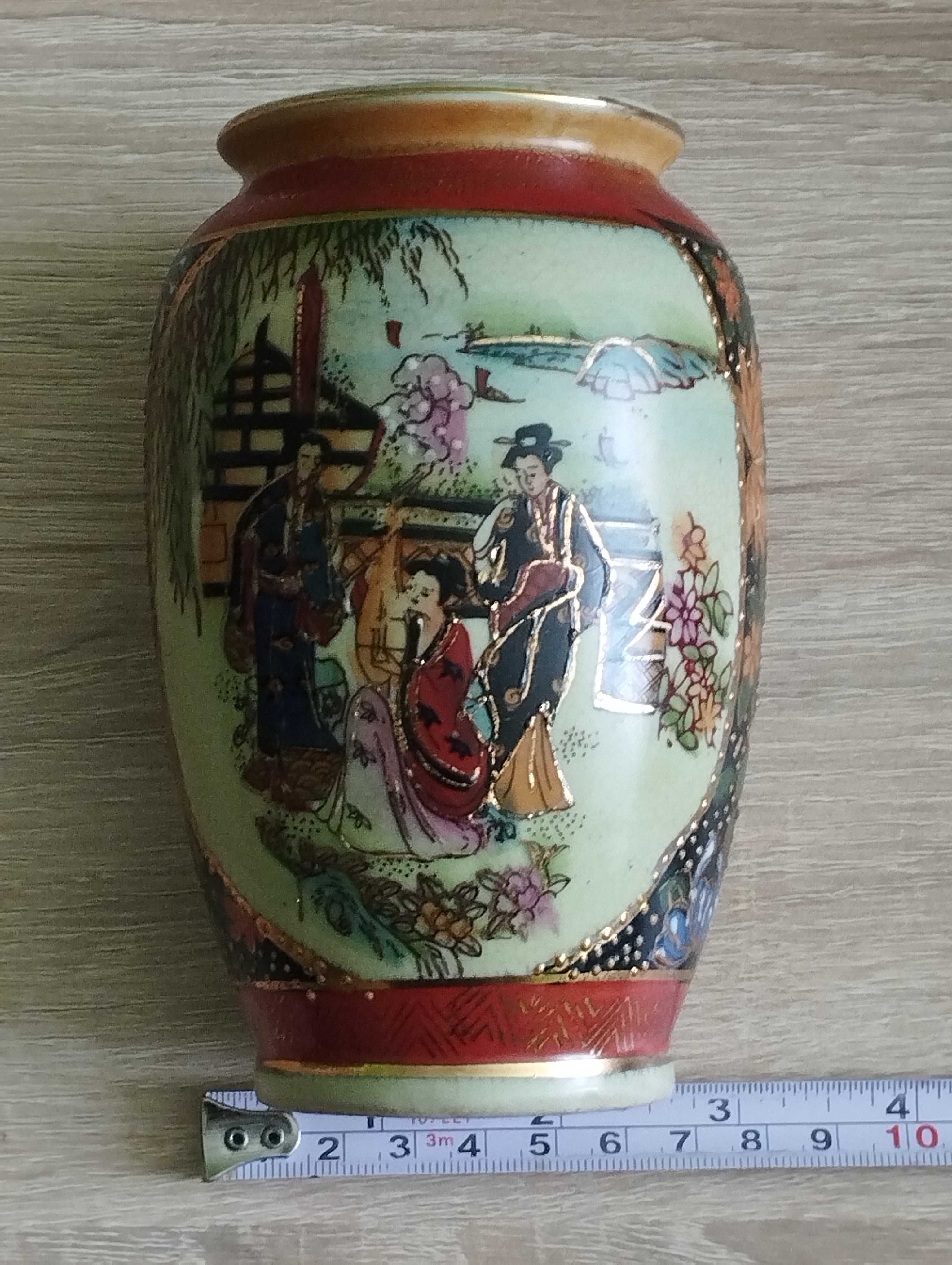 Sygnowany chiński wazon vintage