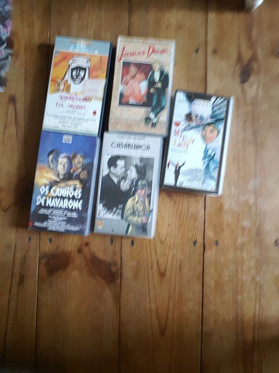 lote cinema clássico em VHS