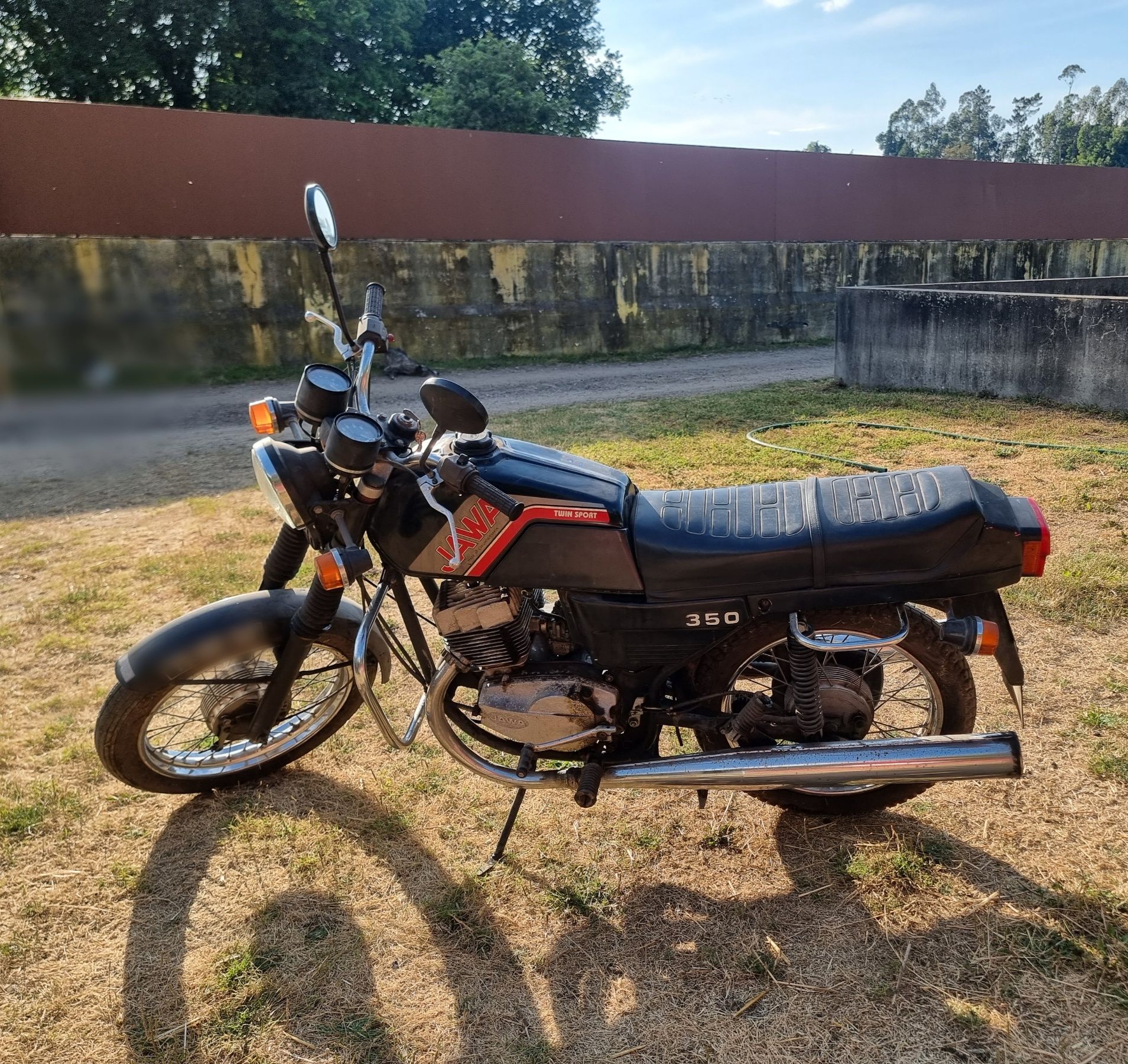 Jawa 350, homologada para sidecar