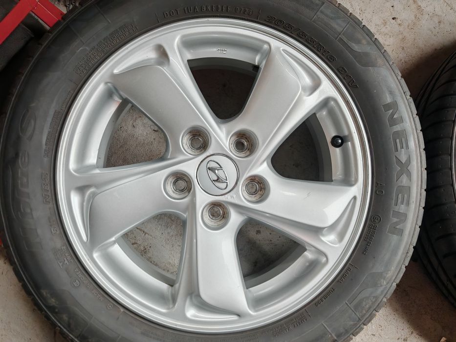 Alufelgi 16" 5x114,3 + opony letnie