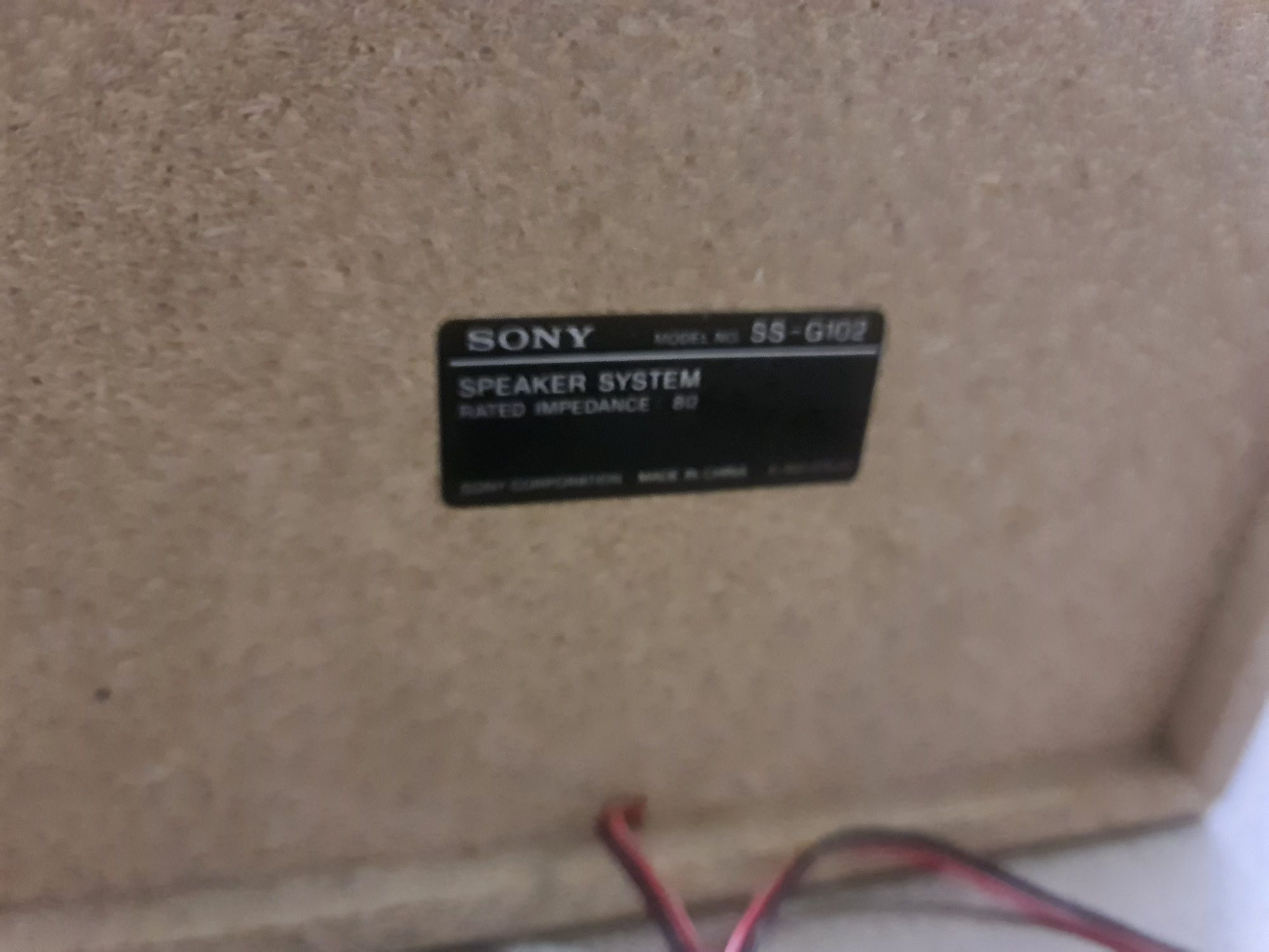 Głośniki Sony dwie sztuki