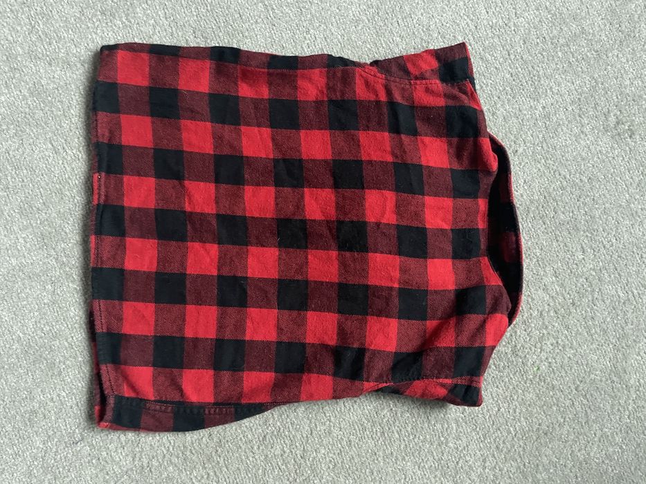 Koszula w kratę dziecięca długi rękaw