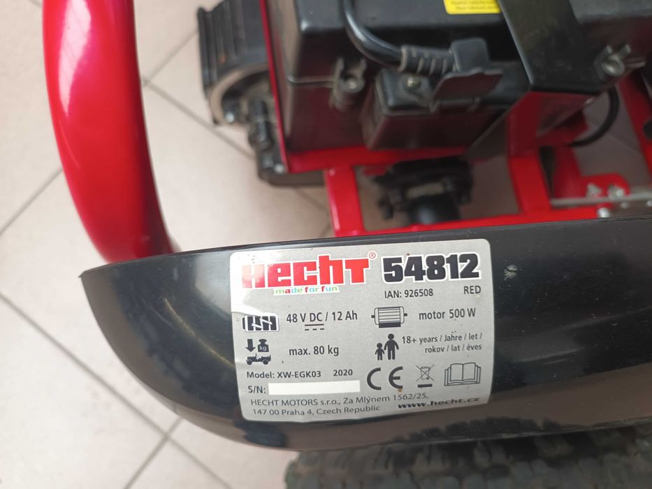 Hecht 54812 buggy quad 500w idealny.