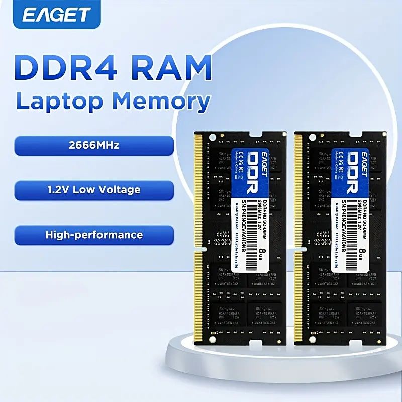 EAGET DDR4 RAM Пам'ять для ноутбука, 32ГБ комплект (2х16ГБ)