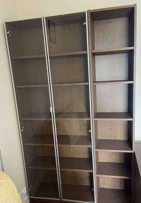 Witryna i regał ikea