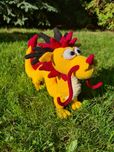Chiński smok, symbol nowego roku 2024. Amigurumi