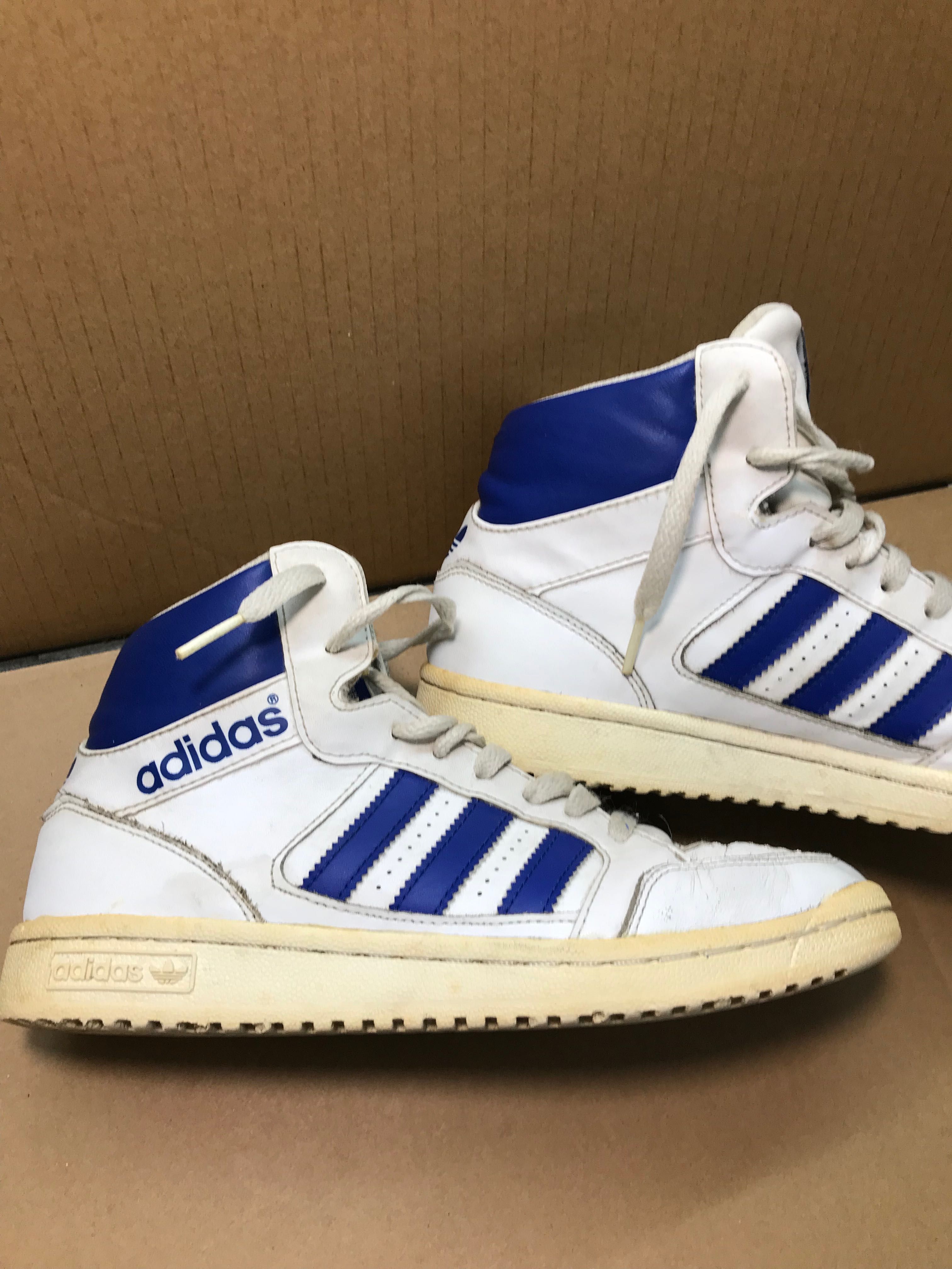 Sapatilhas Adidas branco com azul