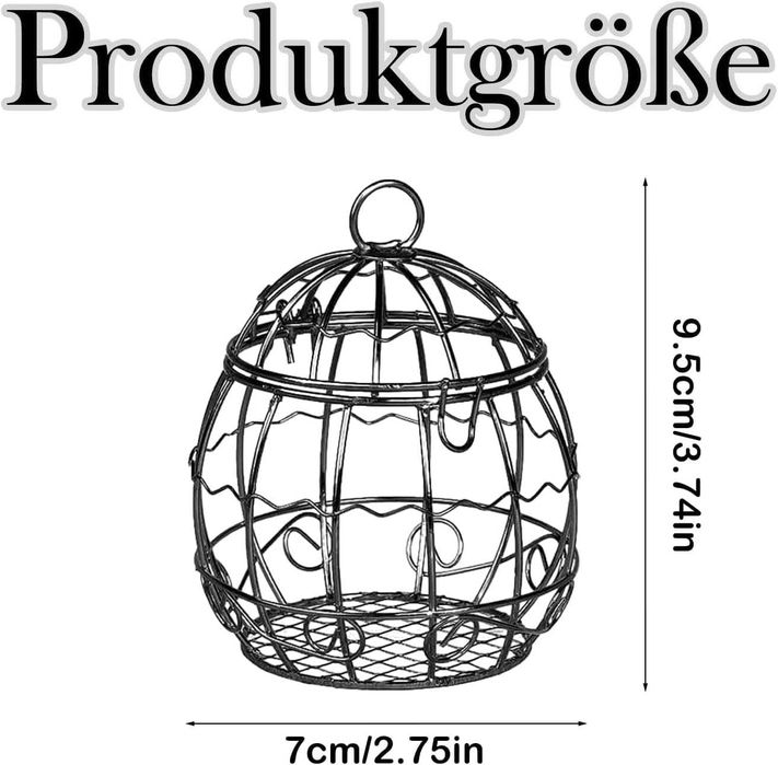 2 stacje pokarmowe na kule dla sikorek, dozownik karmy.