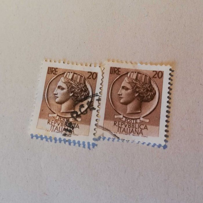 Selos italianos "Siracusana" muito raros - estado: impecáveis - desde: