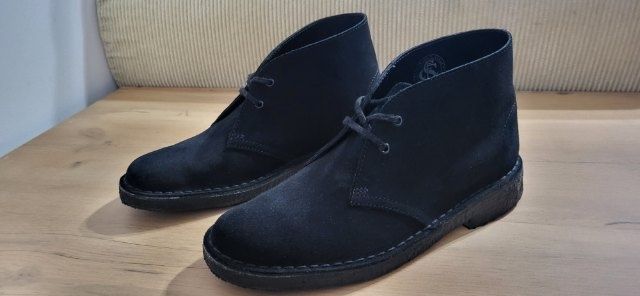 Buty skórzane zamszowe Clarks rozm. 41 stan idealny