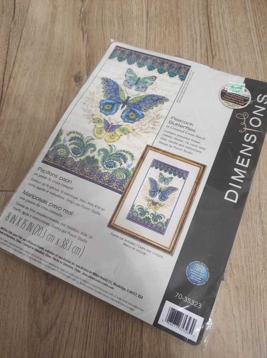 Набір для вишивання Dimensions - Papillons Paon