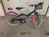 Bicicleta de menina BTWIN (igual a novo) 6 -12 anos / roda 24"