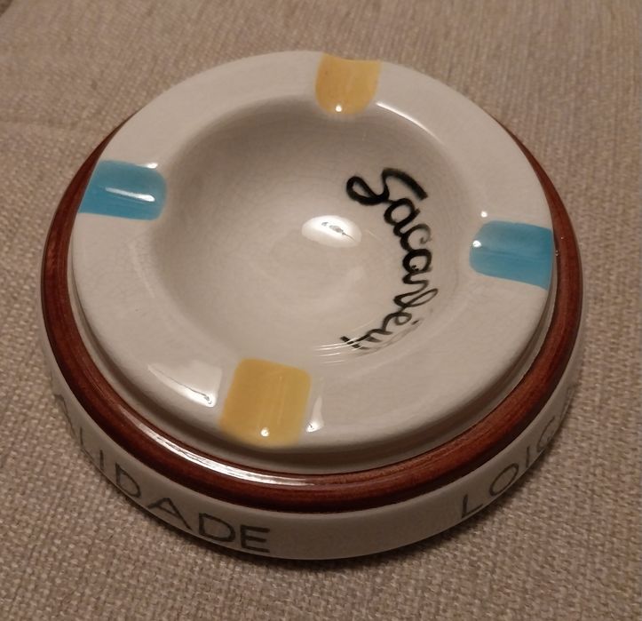 Cinzeiro Publicidade Loiça de Sacavem