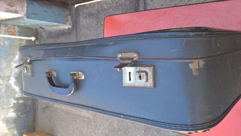 Mala de Viagem Bagagem Vintage em cartão antiga anos 60 decoração