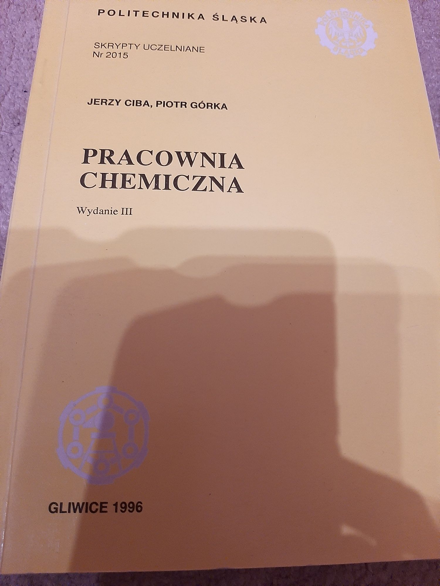 Jerzy Ciba, Piotr Górka Pracownia chemiczna