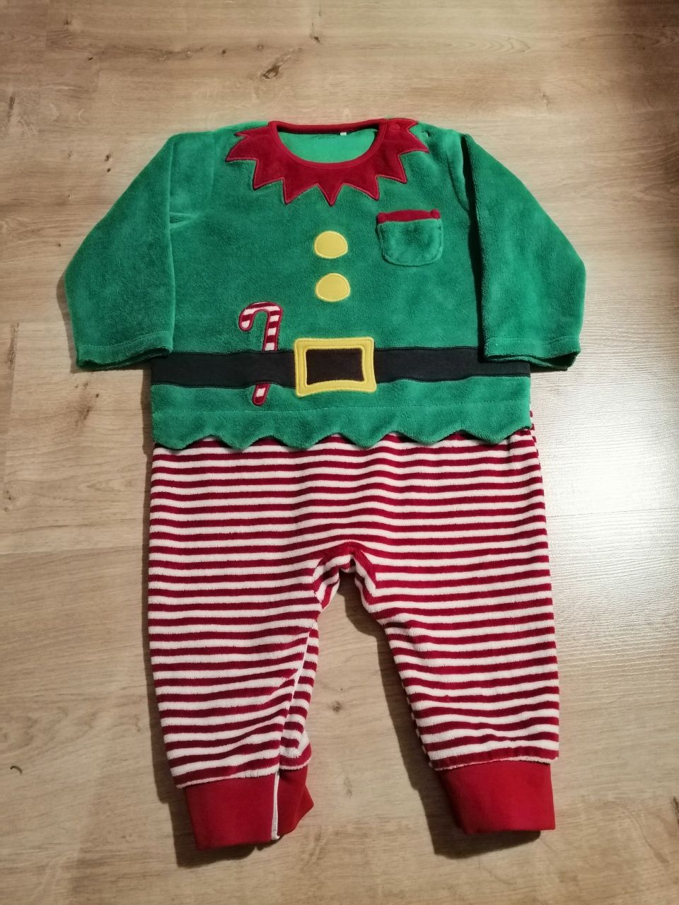 Next strój elfa pomocnik Mikołaja