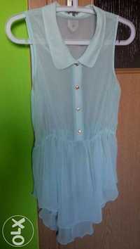 damska bluzka *miętowa* charlotte russe r.M lato