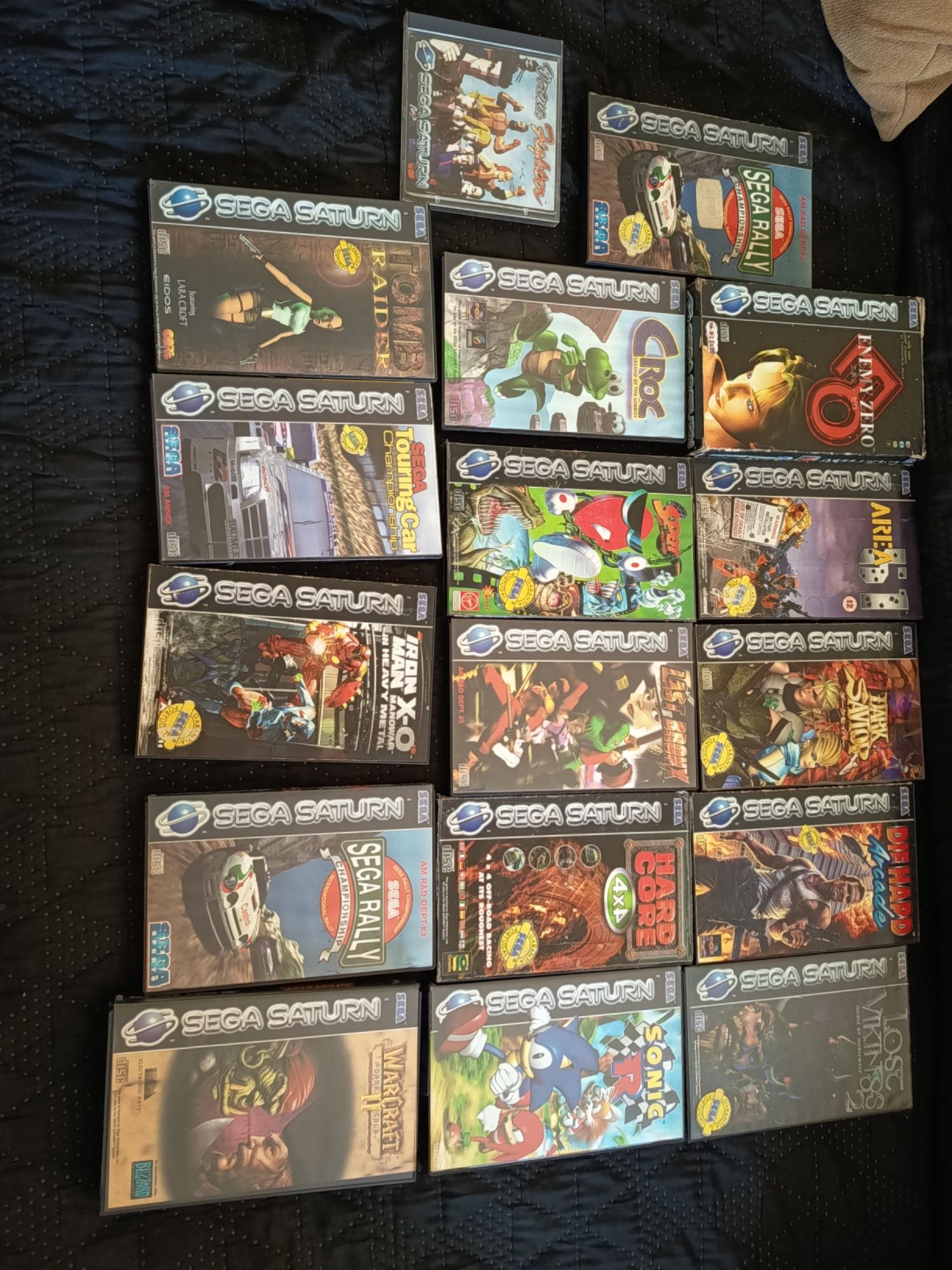 Jogos em bom estado  sega saturn