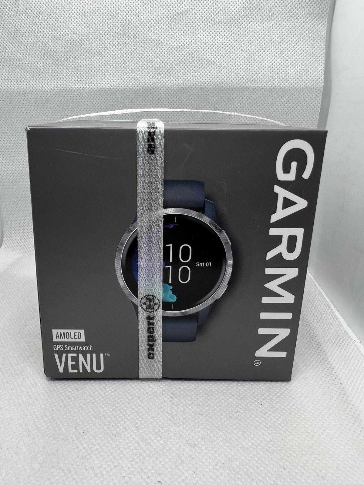 Garmin Venu (010-02173-02) Granite Blue Умные часы НОВЫЕ!