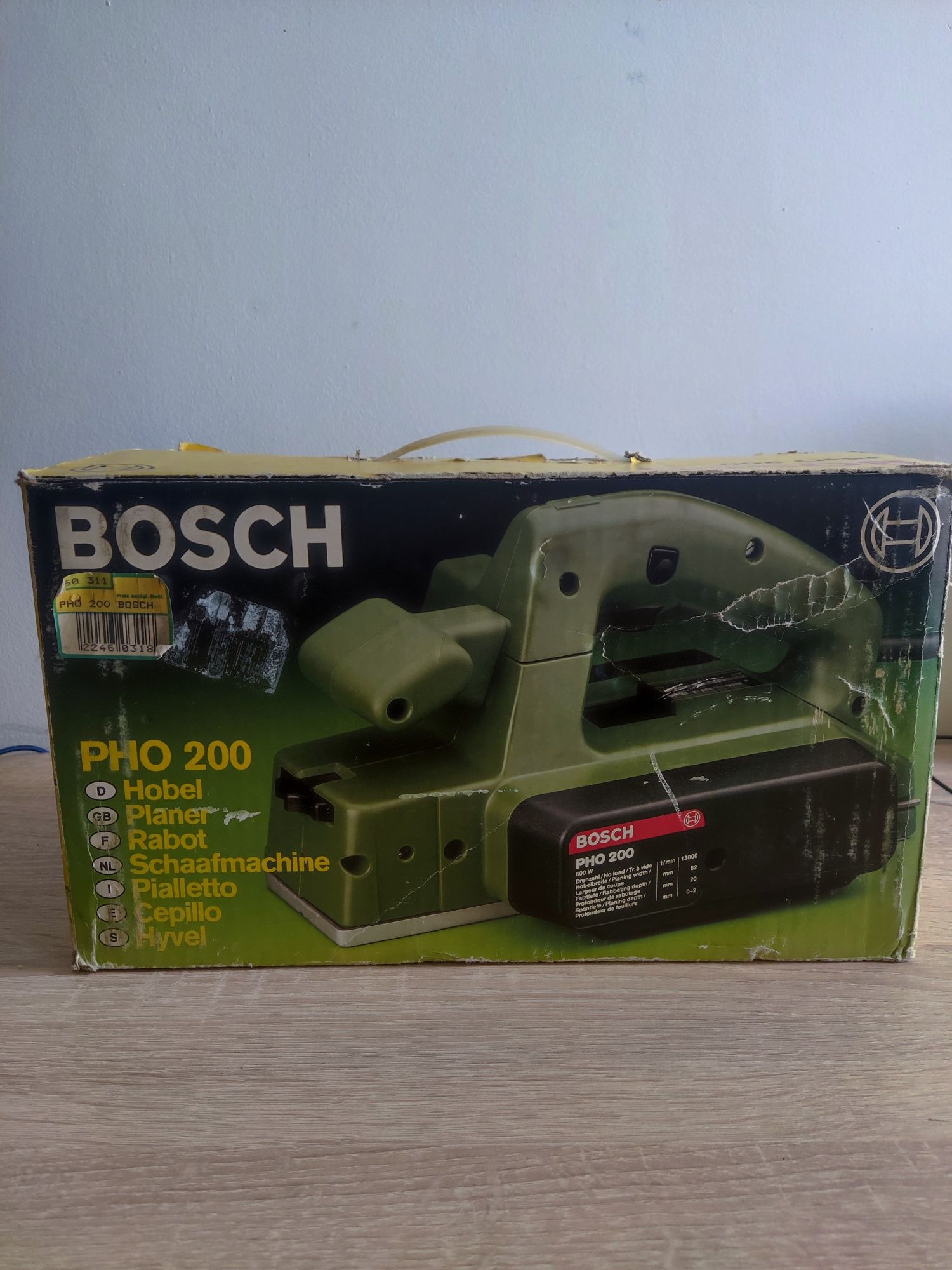 Електро Рубанок Bosch PHO 200 (made in Switzerland)