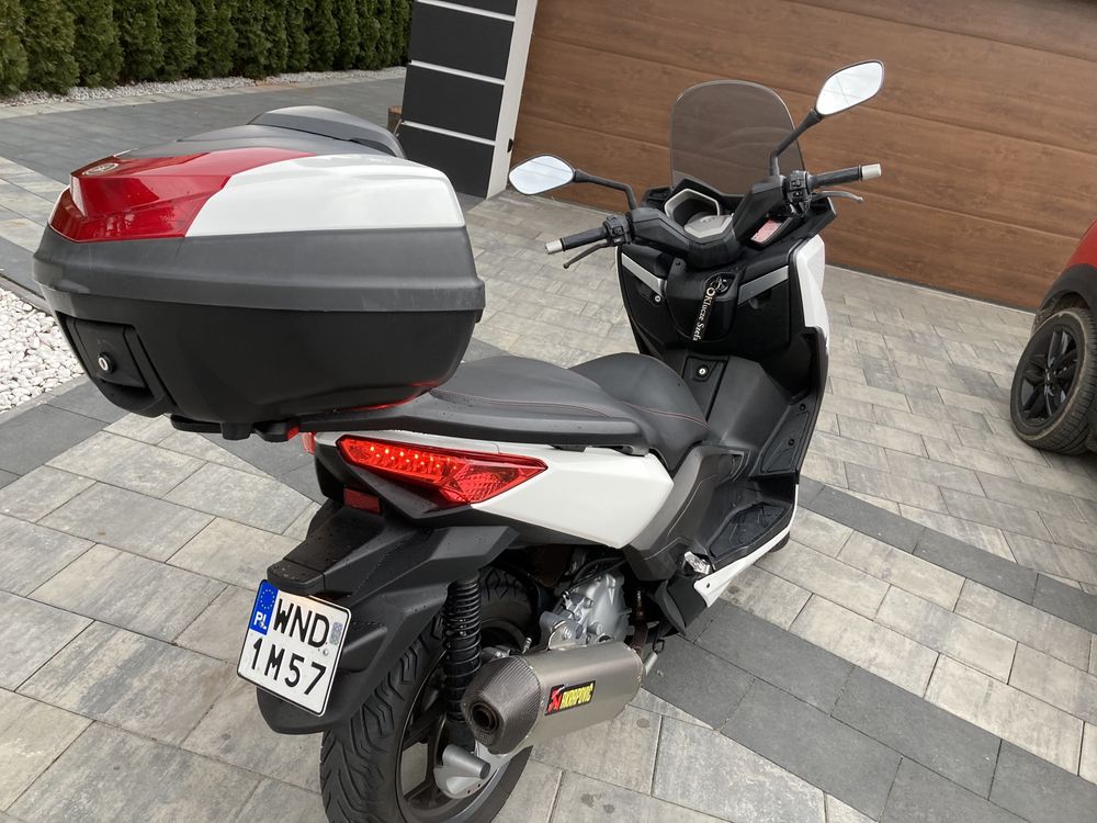 Yamaha x-max 125 + org akcesoria+kurtka Alpinestars L Zamiana