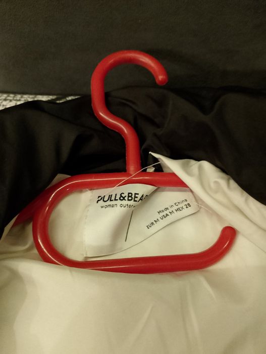 Куртка пуховик бомбер pull&bear