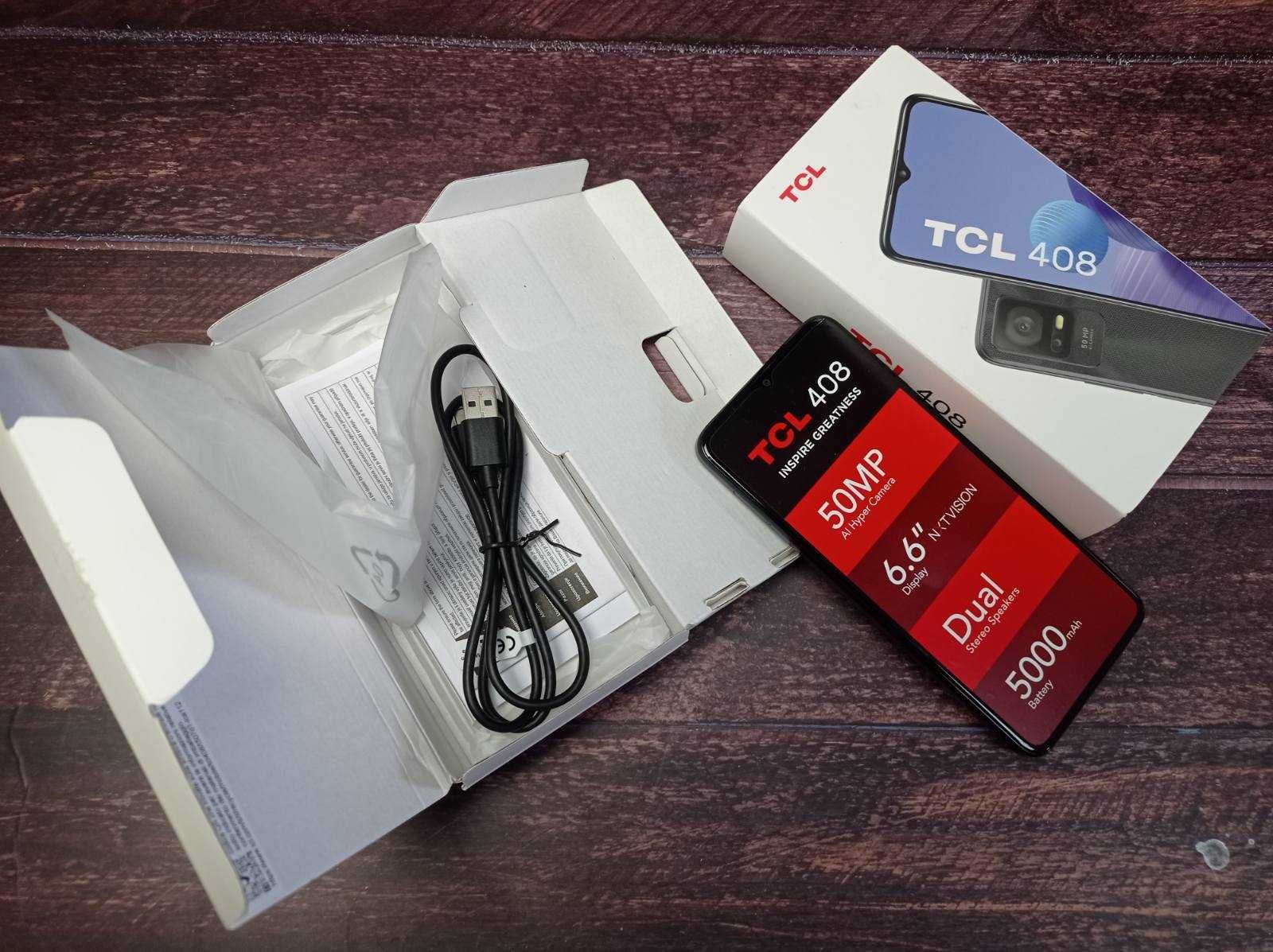 Смартфон TCL 408 4/64GB Gray АКЦІЯ!!!