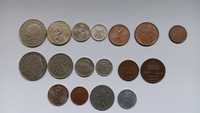Lote de moedas antigas - Noruega, Suécia e Dinamarca