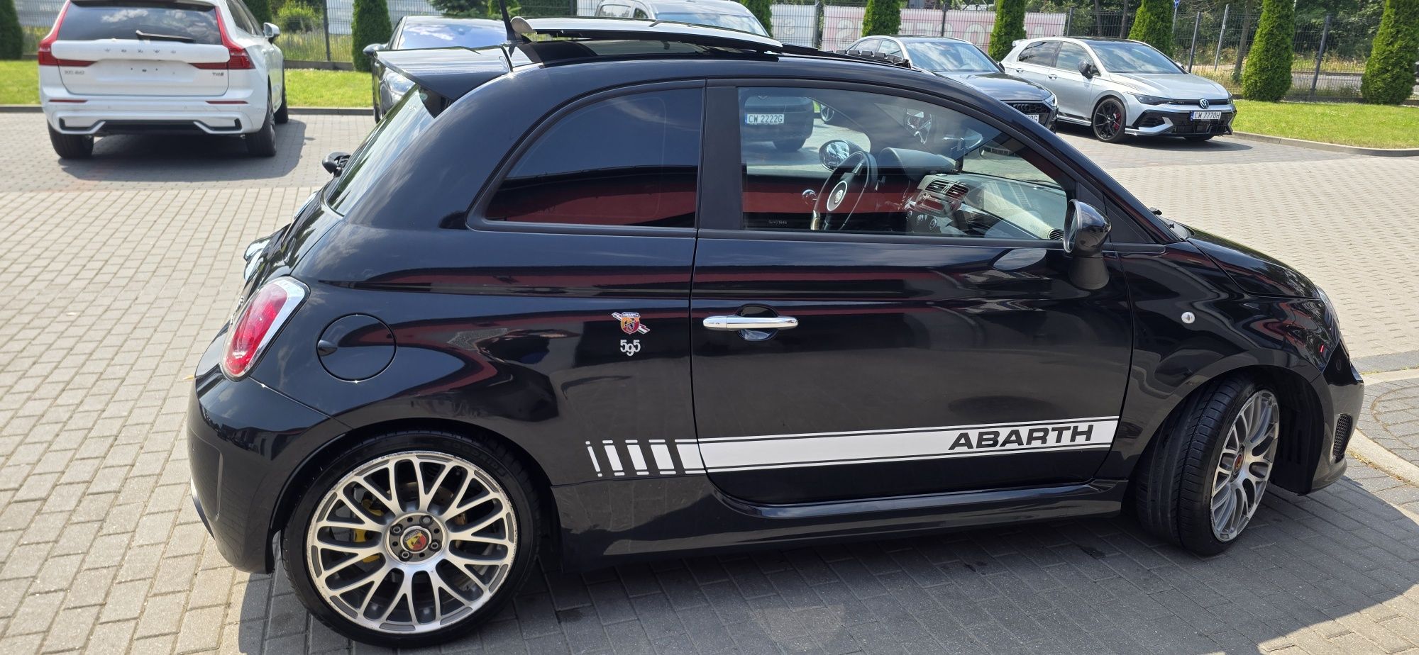 Abarth 595 170KM • Bezwypadkowy • Po serwisie • Okazja!  zamiana