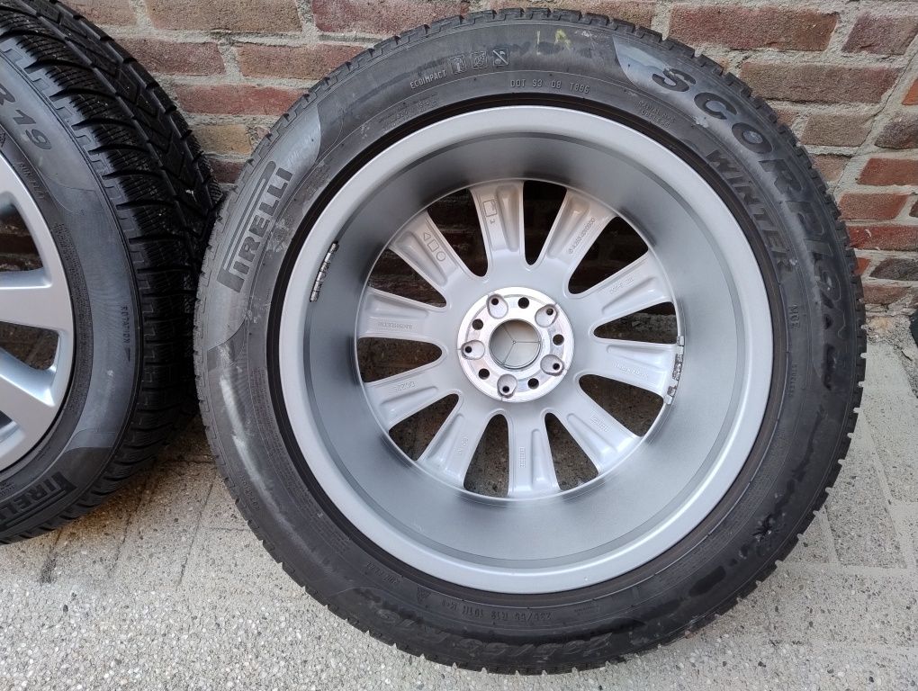 Oryginalne alufelgi 19" MERCEDES GLC X253 CZUJNIKI TPMS 5x112