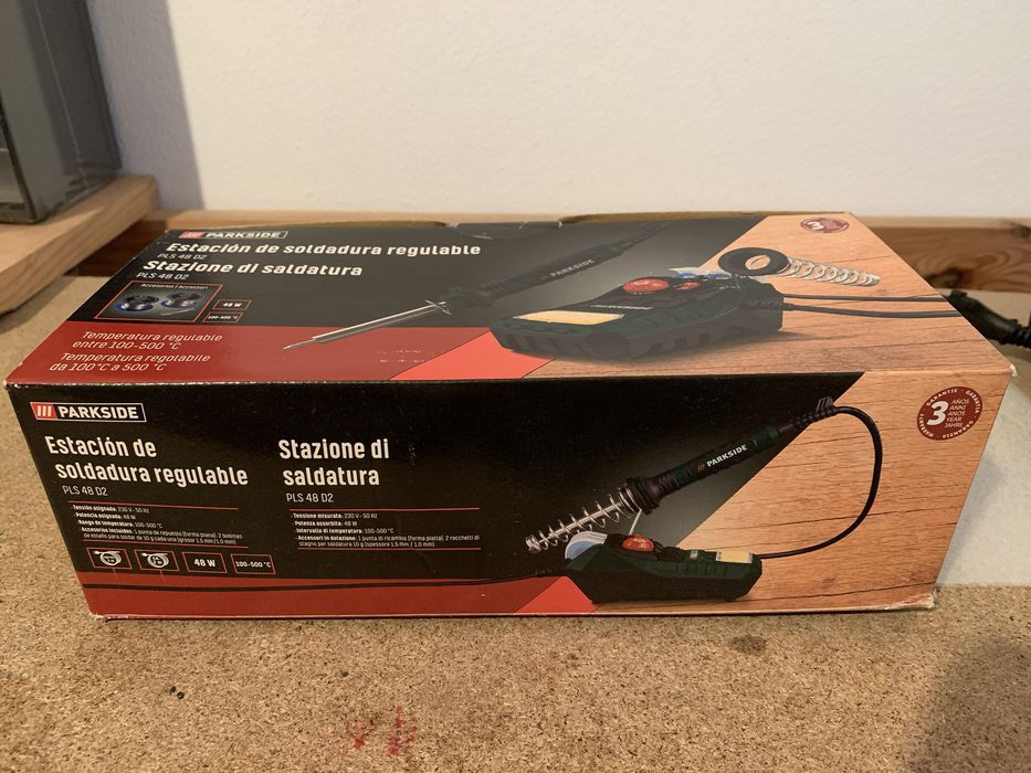Estação de solda Parkside