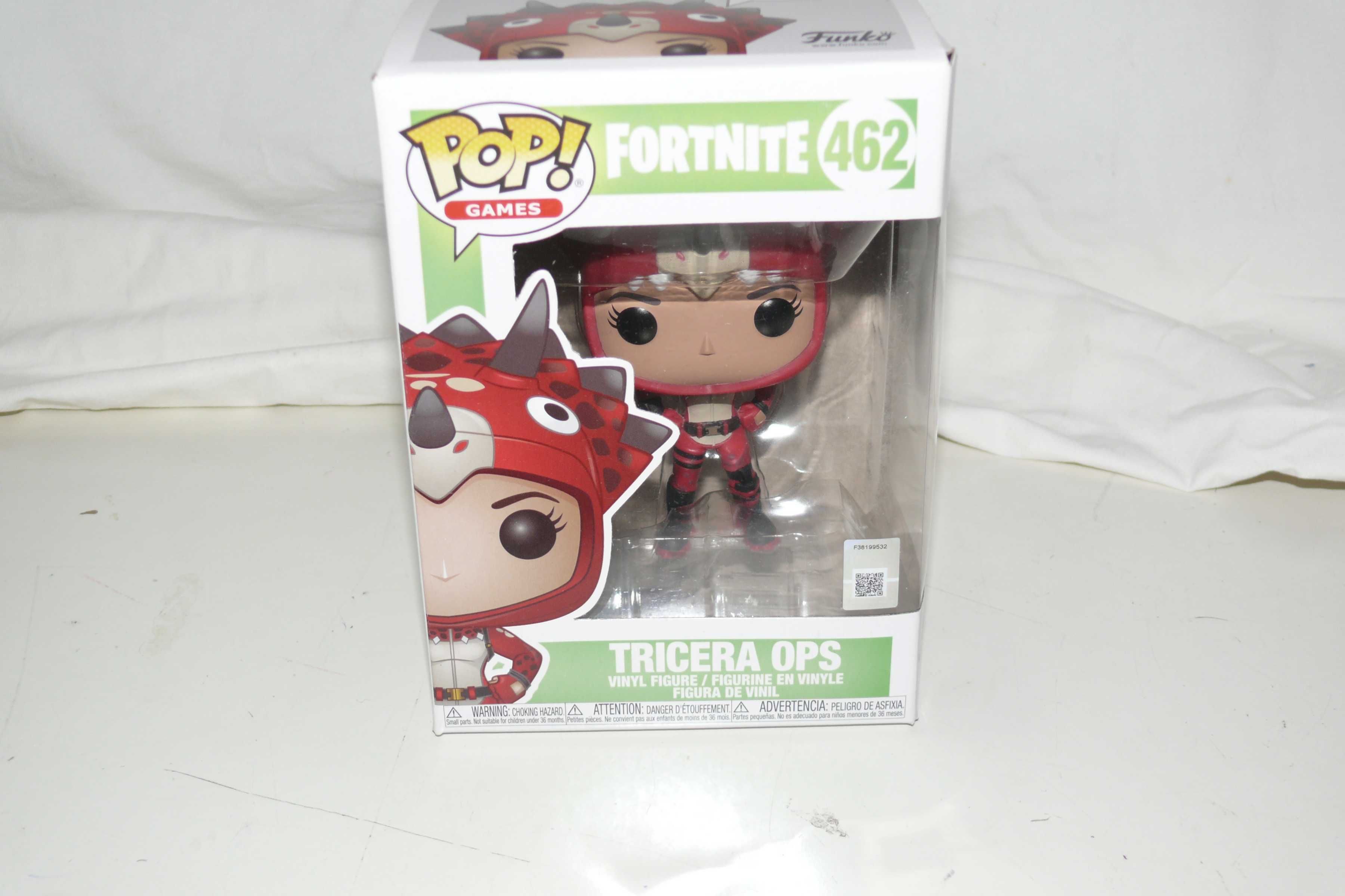 Funko Pop fortnite, Tricero Ops # 462. Novo