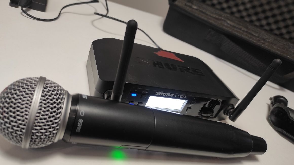 Mikrofon bezprzewodowy Shure SM58 GLXD4