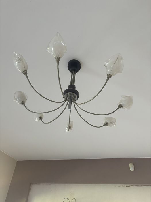 Zyrandol plus dwa kinkiety