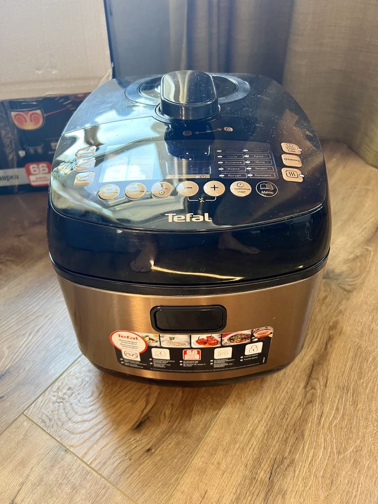 Мультиварка скороварка tefal CY625F32