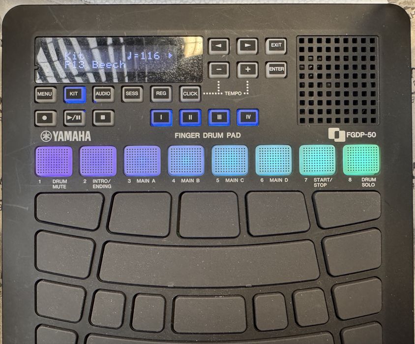 Yamaha FGDP-50 fingerdrum, drum machine, grovebox, DAW. GWARANCJA 2026