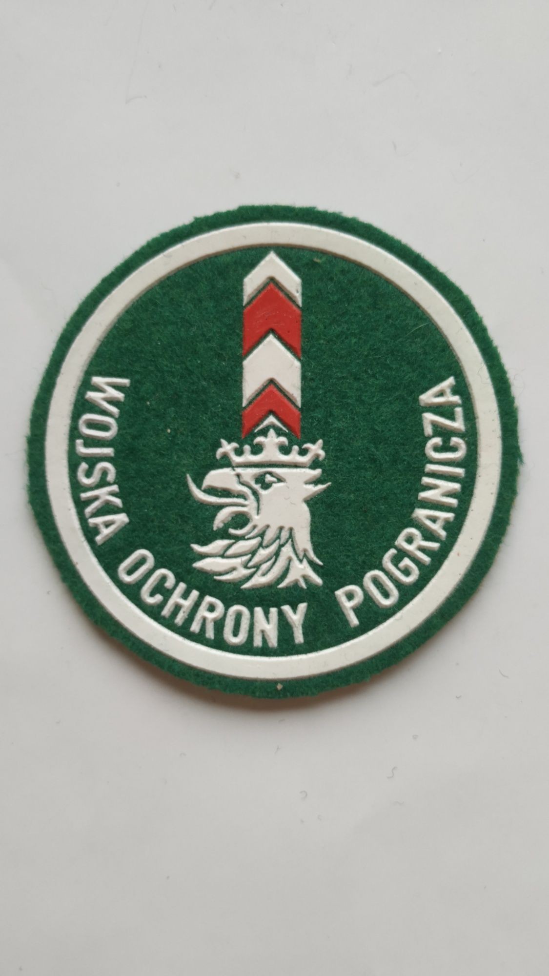 Naszywka WOP ładna.