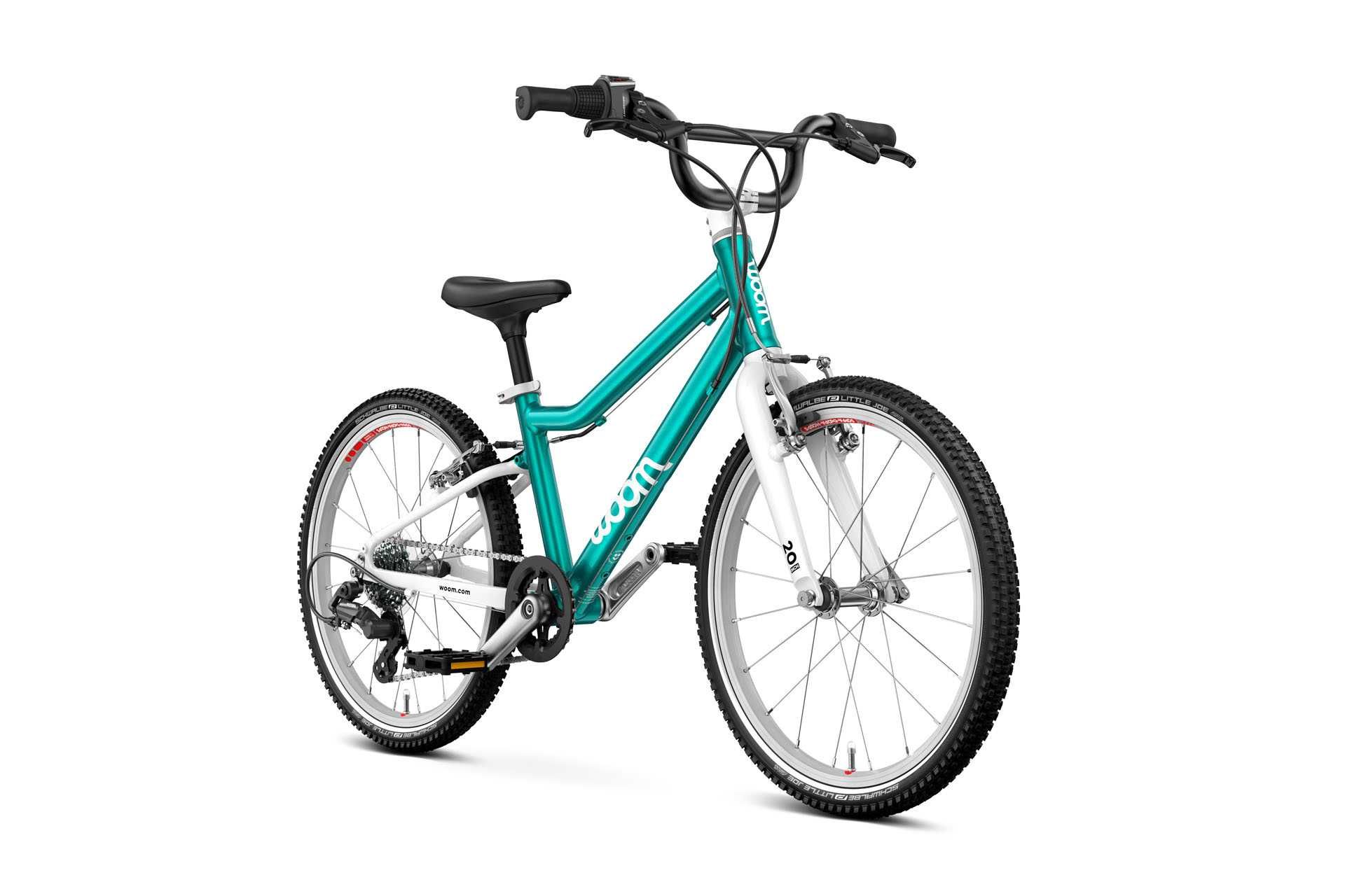 woom 4 GO - turkusowy metallic turquoise - Rowermojezycie.pl