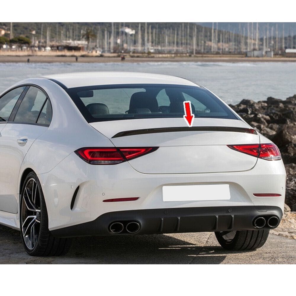 Спойлер Mercedes CLS 257 накладка на багажник бленда антикрыло цлс
