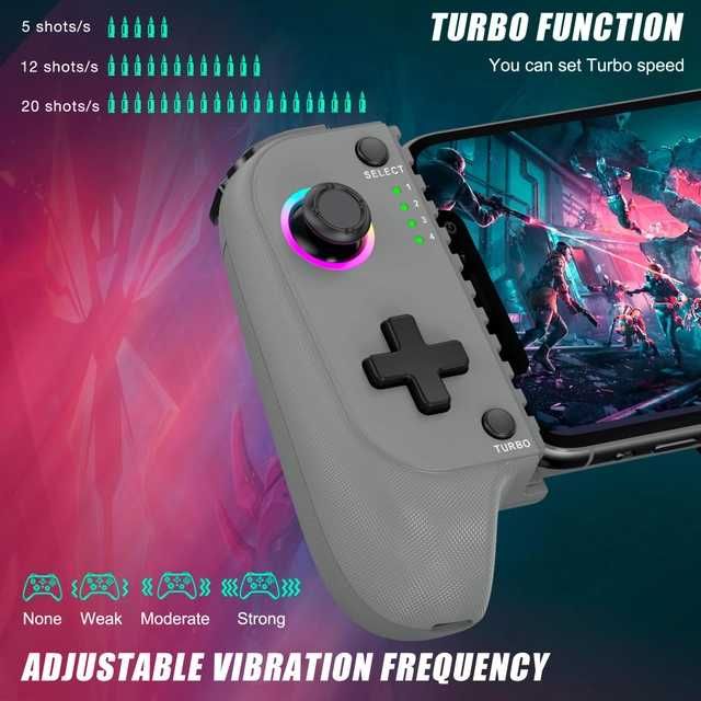 Gamepad kontroler bezprzewodowy ios android xbox playstation pc 600mAh