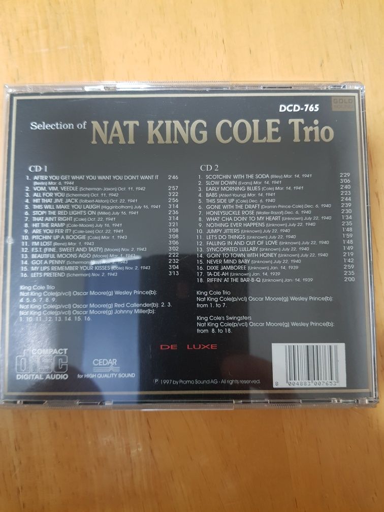 Cd Nat King Cole trio