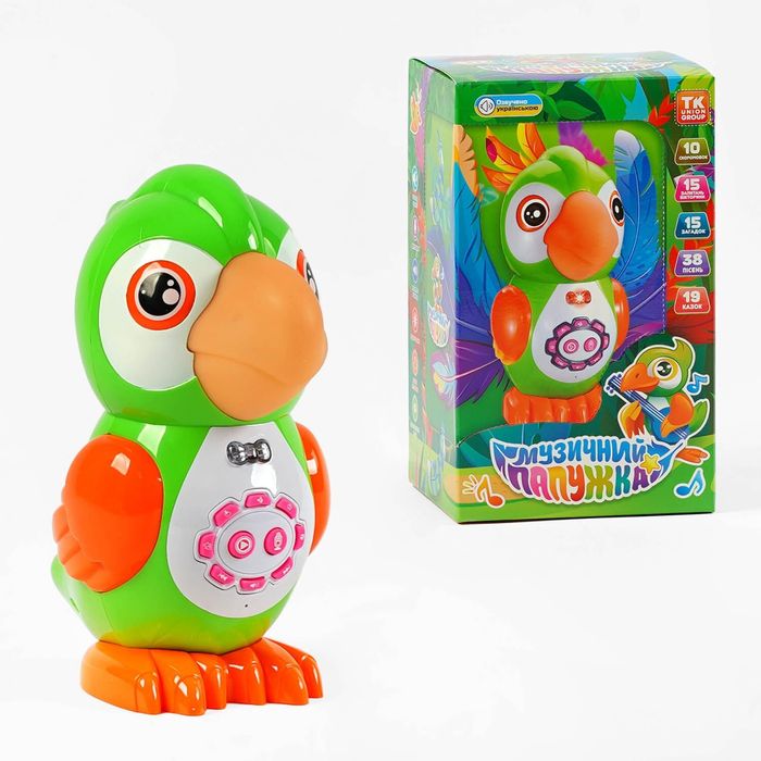 Интерактивная игрушка Говорящий попугай Limo Toy