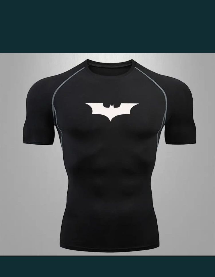 Gym compression T, термо-футболки, Batman, Одяг в зал