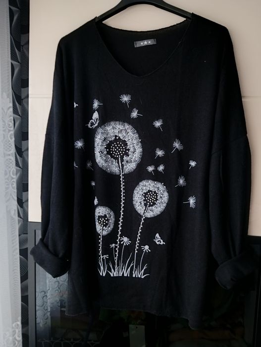 Sweterek damski włoski nowy biust 130