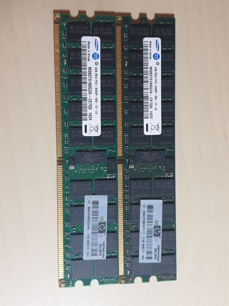 Memória Ram 4GB - PC2 - 6400 P - 555