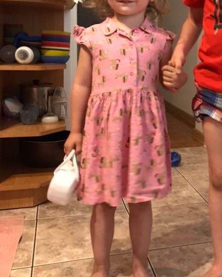 George śliczna sukienka w pieski 86-92 1,5-2 latka