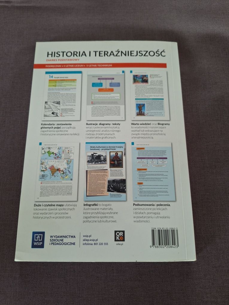 Historia i teraźniejszość 1, wsip